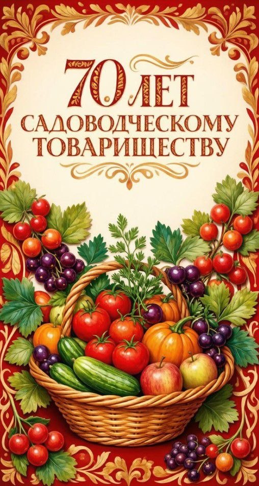 Поздравительная открытка 70-1